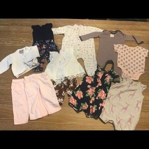 Baby Girl Spring/Summer Bundle 3-6 months